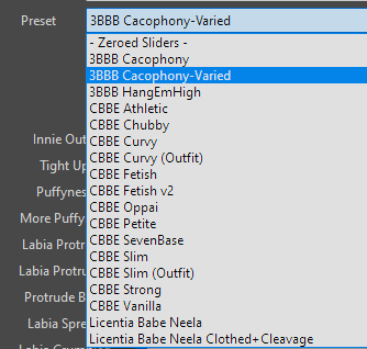 Preset Examples
