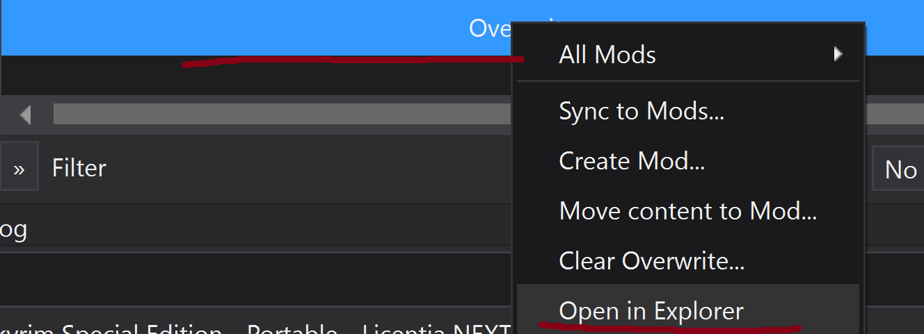 Overwrite folder