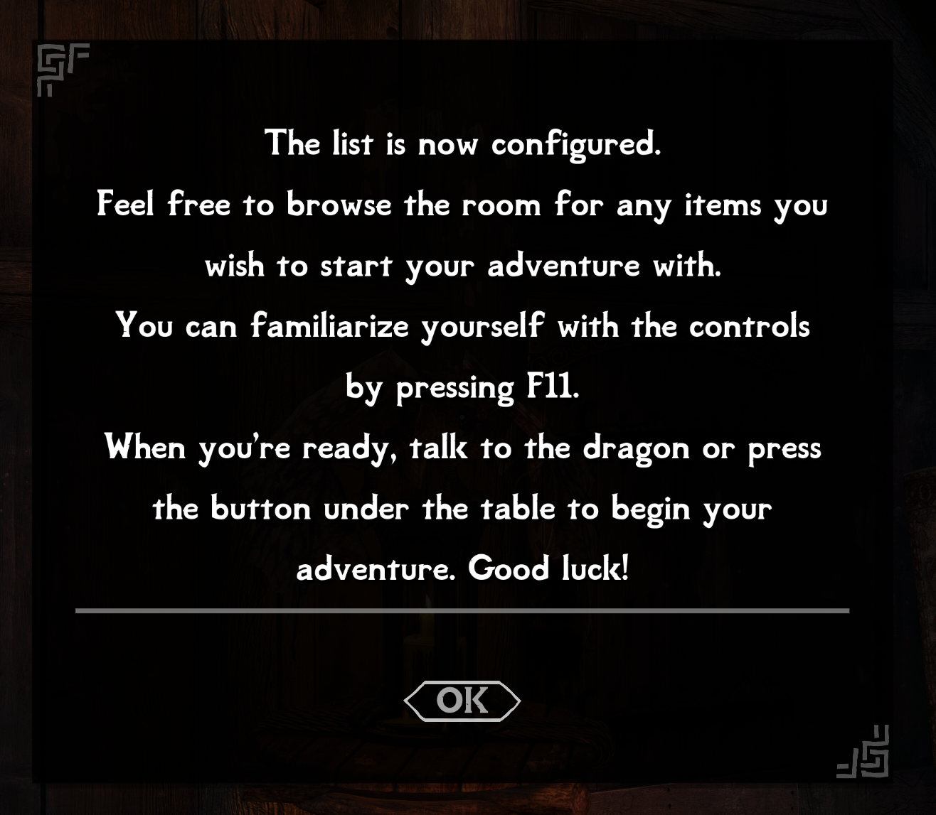 Finished message from automation script