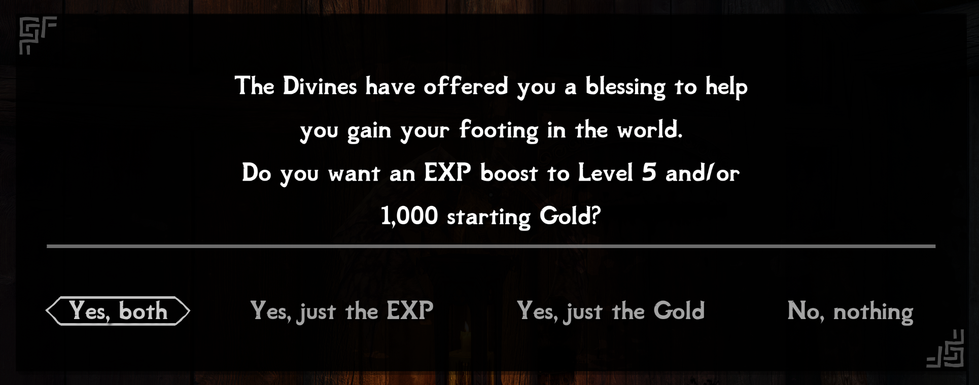 Divine blessing